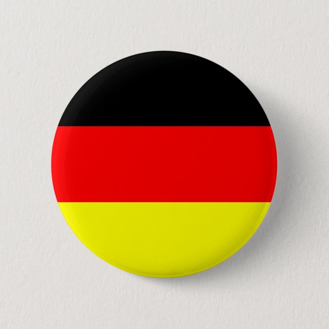 German Flag 2 Inch Round Button (Front)