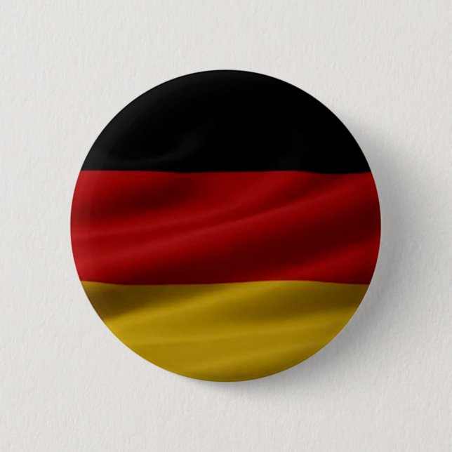 German Flag 2 Inch Round Button (Front)