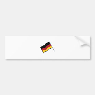 German Flag Bumper Sticker