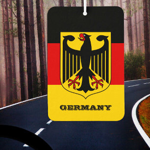 German Flag Car Air Freshener, Germany Freshener