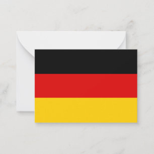 German flag card
