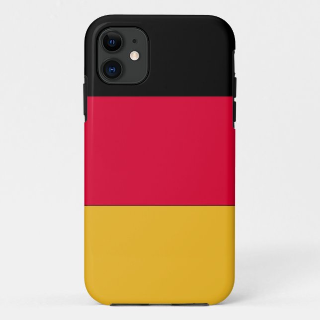 German Flag Case-Mate iPhone Case (Back)