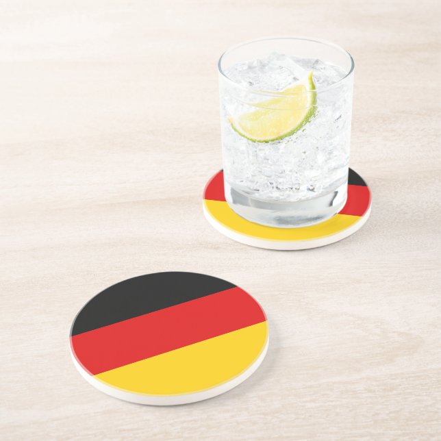 German flag coaster (Side)