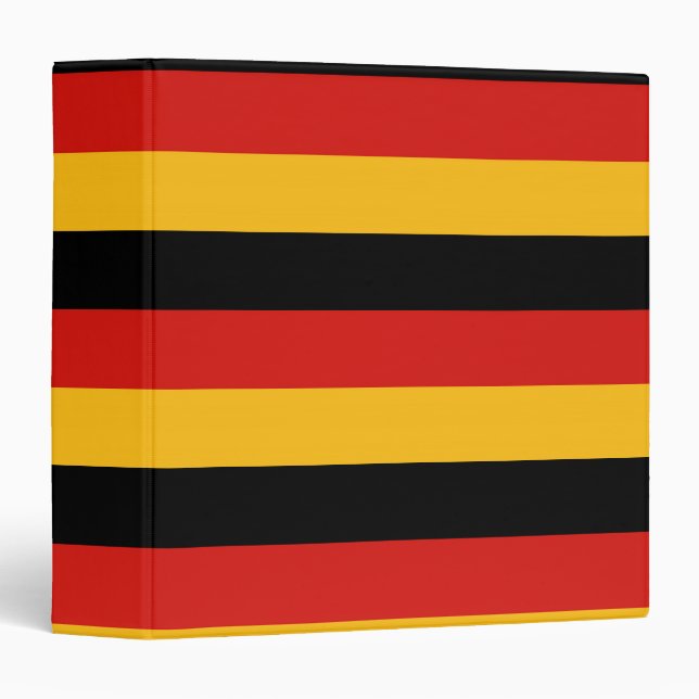 GERMAN FLAG COLORS BINDER (Front/Spine)