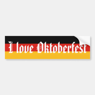 GERMAN FLAG COLORS + your ideas Bumper Sticker
