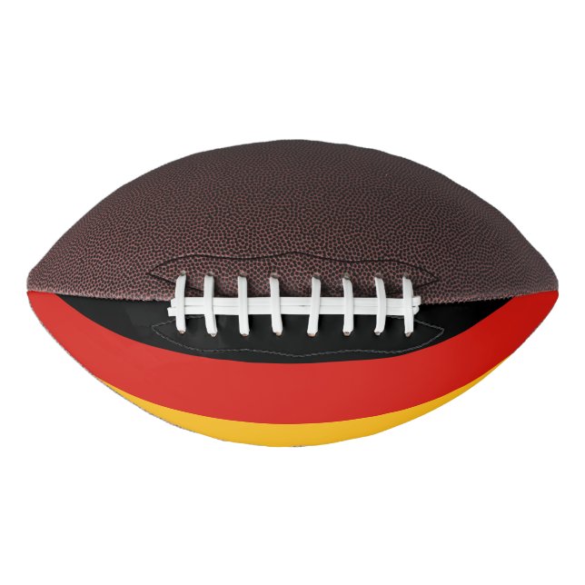 GERMAN FLAG COLORS + your ideas Football (Front)