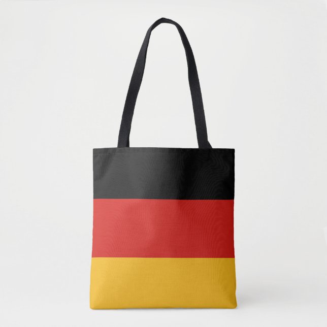 GERMAN FLAG COLORS + your ideas Tote Bag (Front)