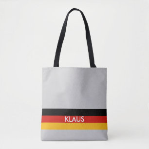 GERMAN FLAG COLORS + your ideas Tote Bag