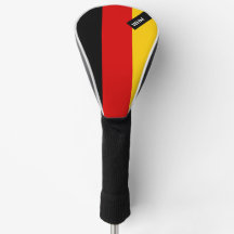 German Flag - Custom Golf Club Head Cover