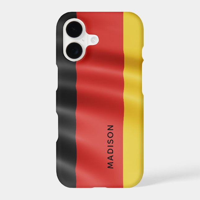 German Flag custom monogram phone cases (Back)
