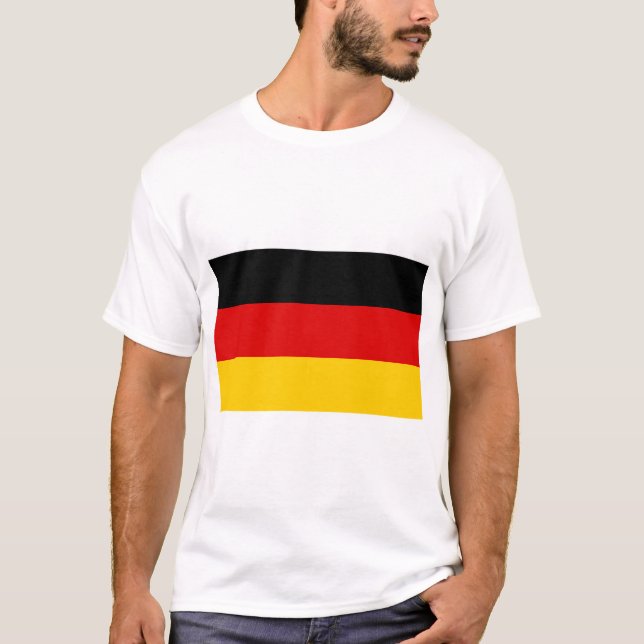 German Flag (Deutschland) (Germany) T-Shirt (Front)
