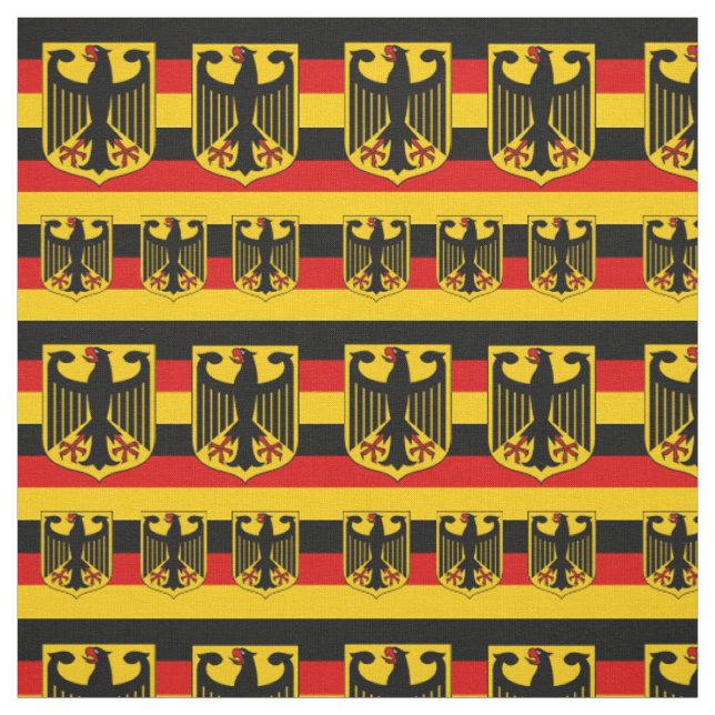 German Flag Eagle Sybol fabric /Germany (Swatch)