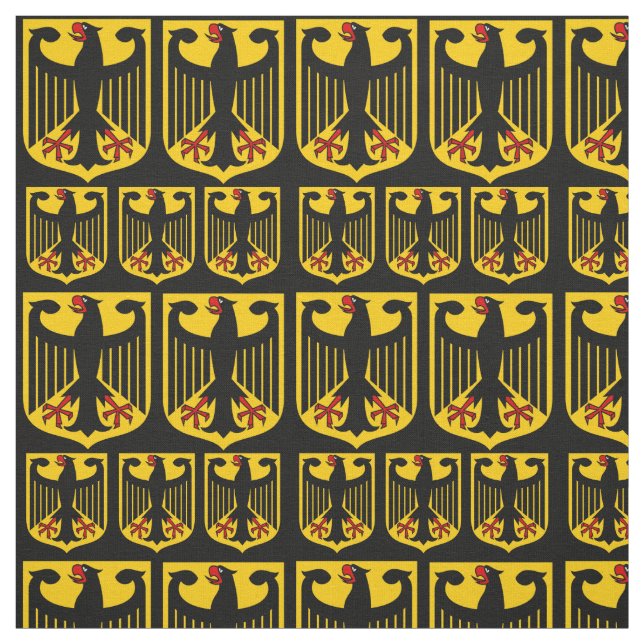 German Flag Eagle Sybol fabric /Germany (Swatch)