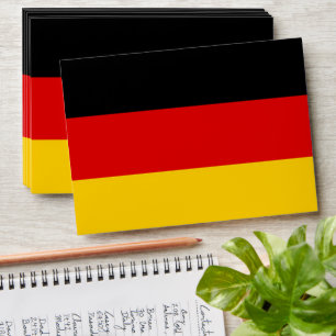 German flag envelope