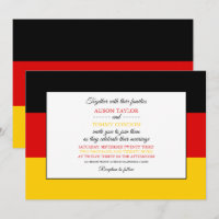 German Flag, Flag of Germany Wedding