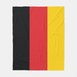 German Flag Fleece Blanket