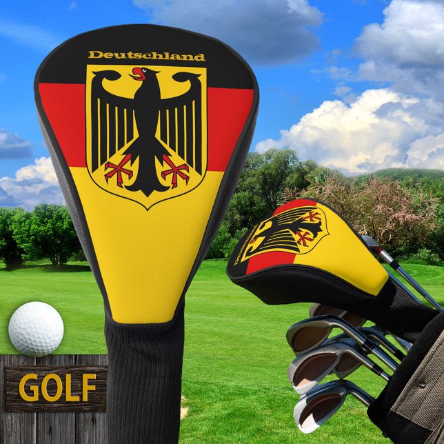 German Flag & Golf Germany sports Covers /clubs (Creator Uploaded)