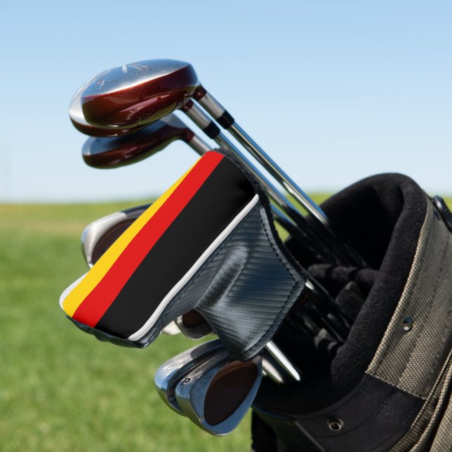 German flag golf head cover (In Situ)