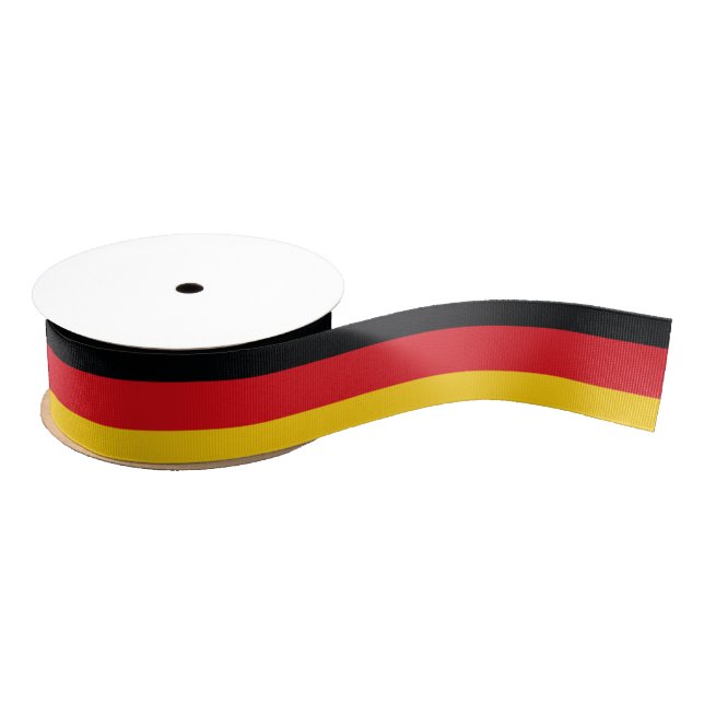 German Flag Grosgrain Ribbon (Spool)