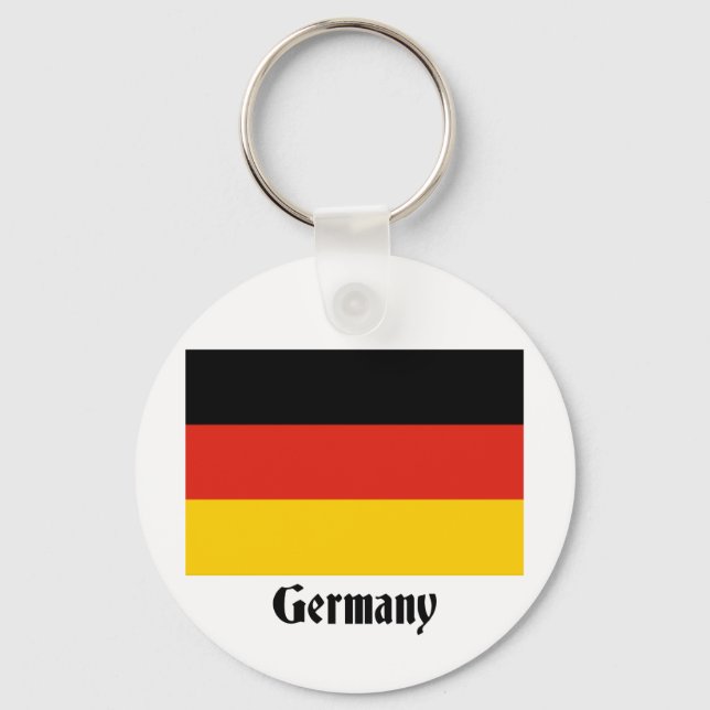 German Flag Keychain (Front)