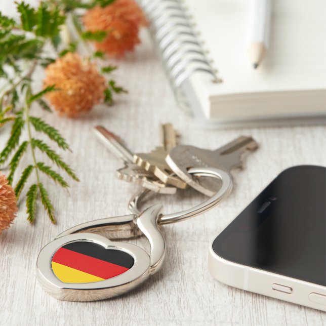 German flag keychain (Side)