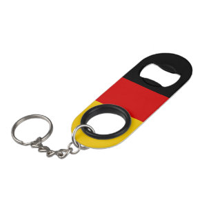 German flag keychain bottle opener