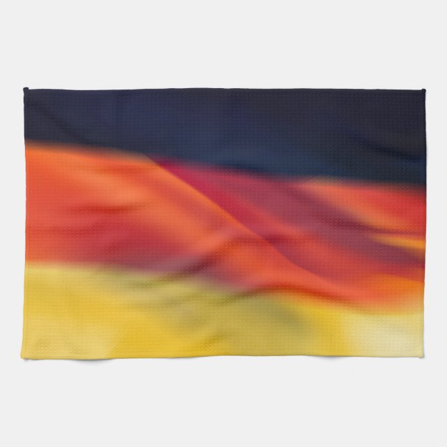 German Flag Kitchen Towel (Horizontal)