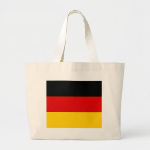German flag large tote bag