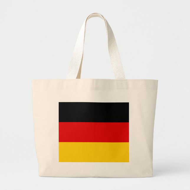 German flag large tote bag (Front)
