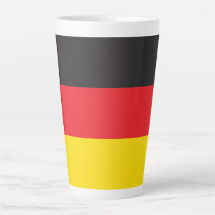 German flag latte mug