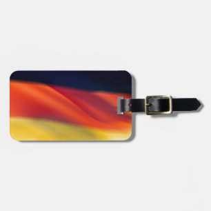 German Flag Luggage Tag