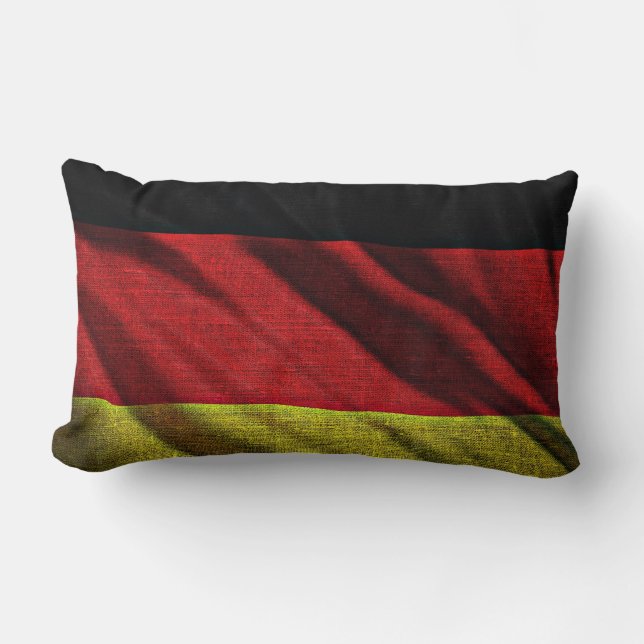 German flag lumbar pillow (Front)