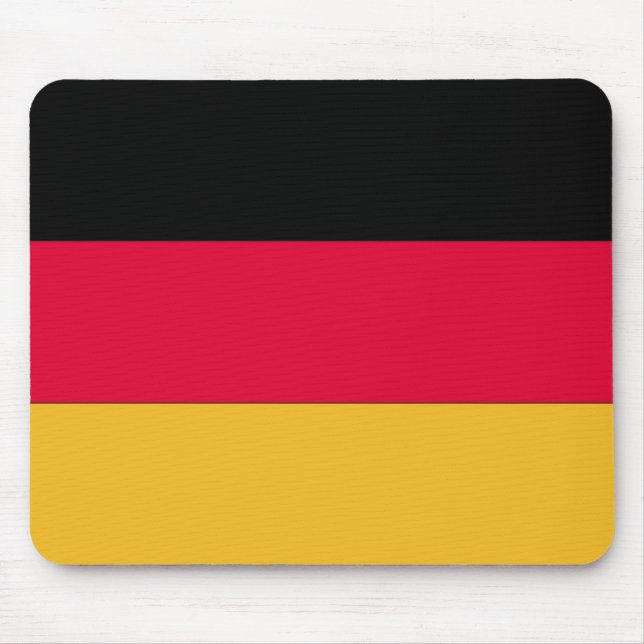 German Flag Mouse Pad (Front)