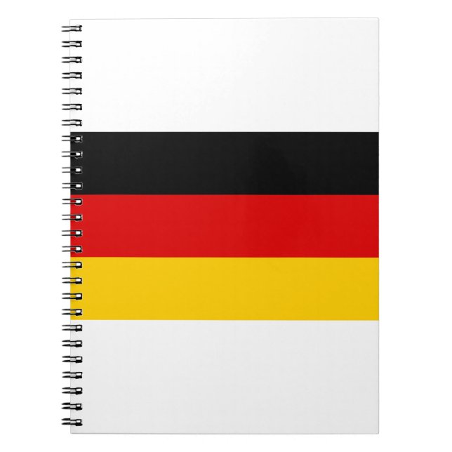German Flag Notebook (Front)