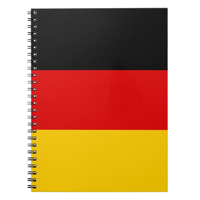German flag notebook (Front)