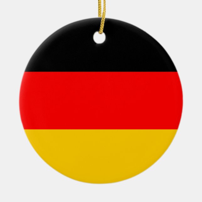 German Flag Ornament (Front)