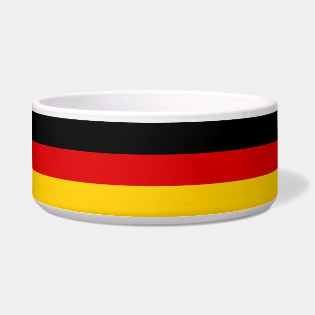 German Flag Pet Bowl (Left)