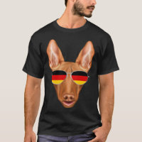 German Flag Pharaoh Hound Dog Germany Pocket