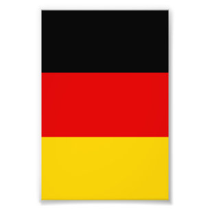 German flag photo print