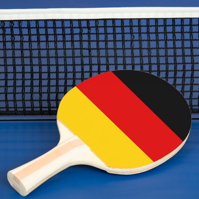 German flag ping pong paddle (Insitu)