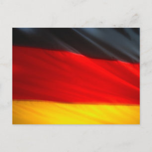 German Flag Postcard