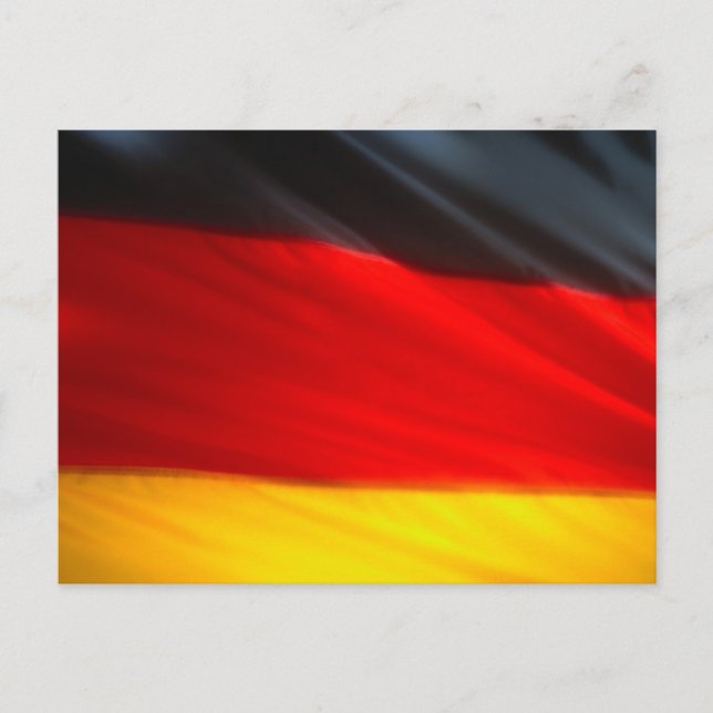 German Flag Postcard (Front)