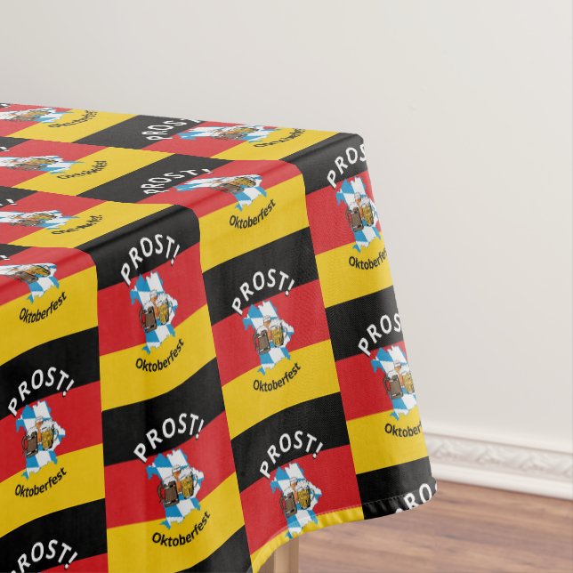 German Flag | Prost | OKTOBERFEST Tablecloth (In Situ)
