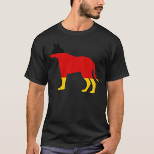 German Flag Shepherd Dog T-Shirt