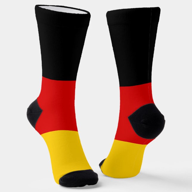 German Flag Socks (Angled)