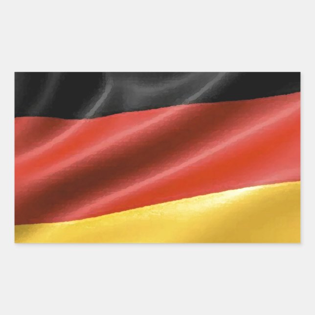 German Flag Sticker (Front)