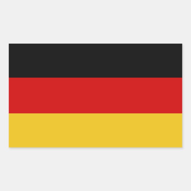 German Flag Sticker (Front)