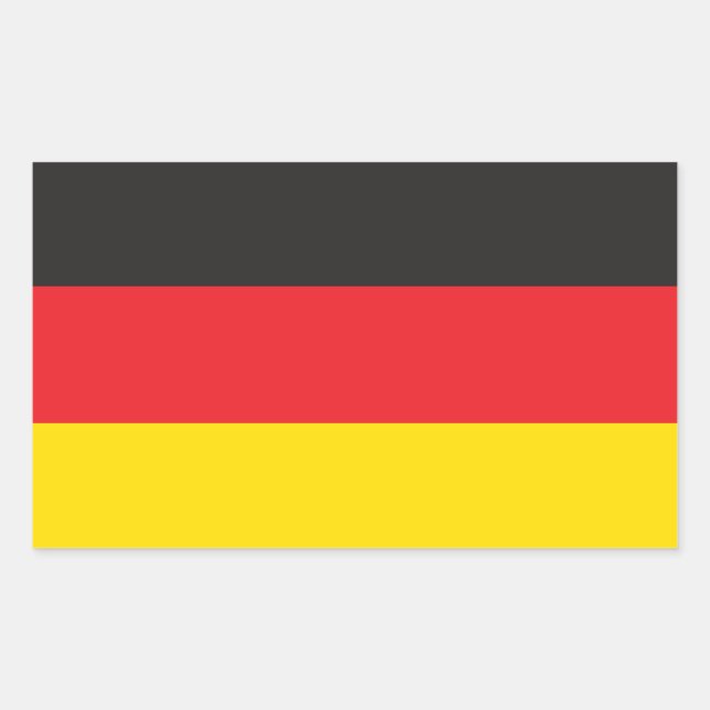 GERMAN FLAG STICKER (Front)