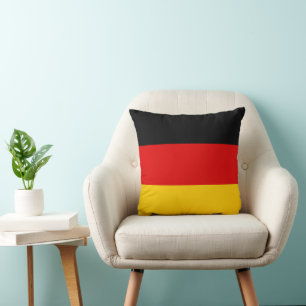 German flag throw pillow