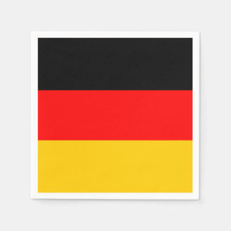 German Flag: Tricolor Oktoberfest Party Napkin